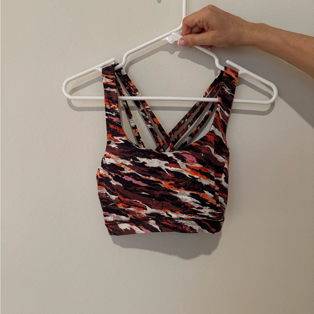 Lululemon Athletica Vibrant Strappy Bra